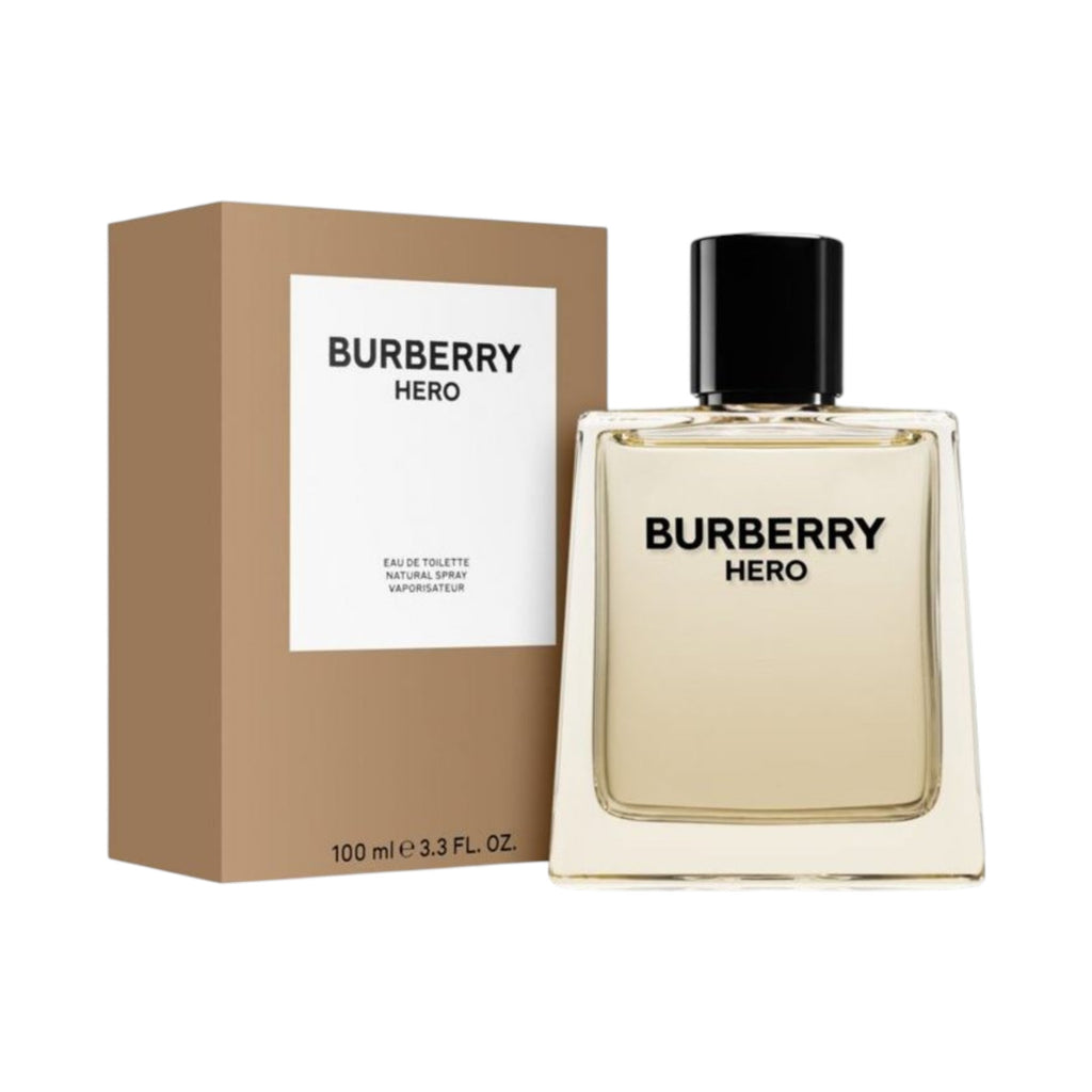 Burberry Hero Eau de Toilette 3.3 oz / 100 ml for Men – Brand New in Box