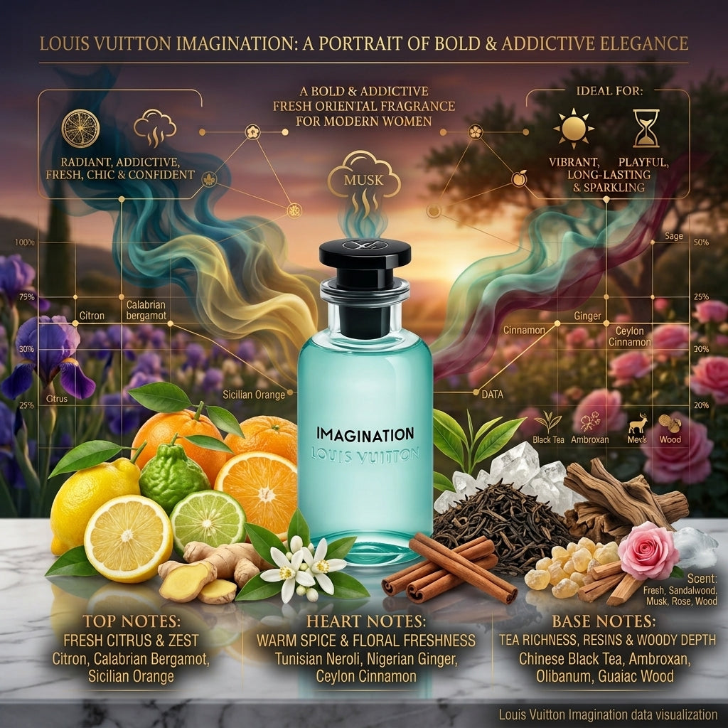 Louis Vuitton Imagination Eau de Parfum 100ml / 3.4 oz – Men’s Fragrance – Free Shipping