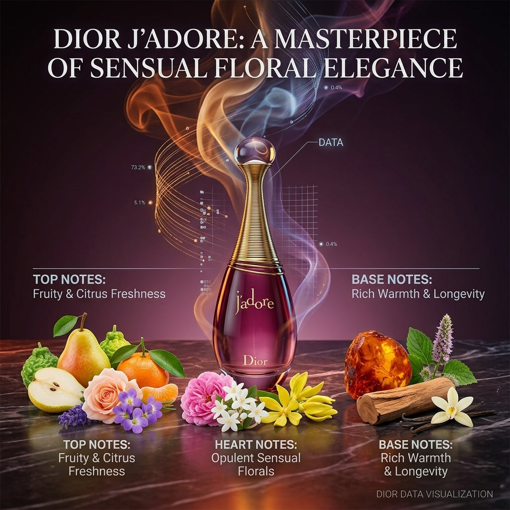 Dior J'adore Eau de Parfum for Women 3.4 fl oz (100 mL) – Brand New – Authentic
