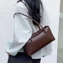 Fashion Women's Shoulder Tote Bag – Soft PU Leather Designer Shopper Handbag
