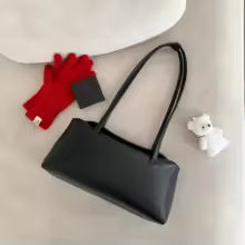 Fashion Women's Shoulder Tote Bag – Soft PU Leather Designer Shopper Handbag