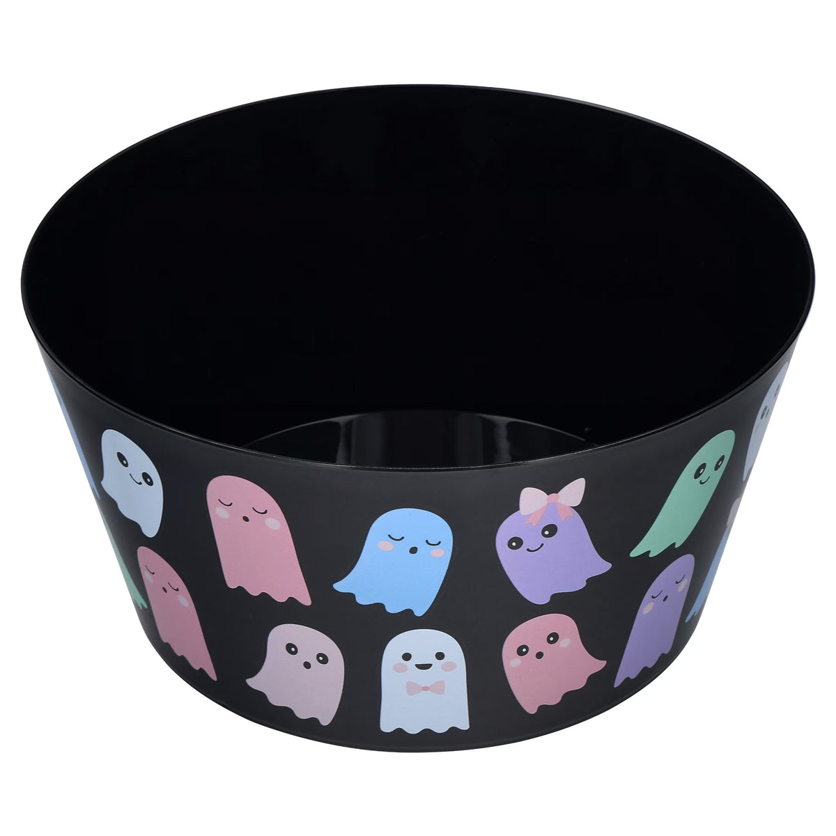 Plastic Ghosts Serving Bowl, Multicolor, 11.1", Halloween