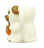 Halloween White Ghost Dog Ceramic Coffee Mug, 14.88 oz