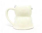 Halloween White Ghost Dog Ceramic Coffee Mug, 14.88 oz