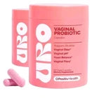 URO Vaginal Probiotics for Women pH Balance Support 60 Count (2 Pack) – Feminine Health Supplement – New
