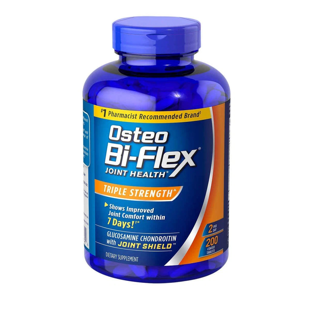 Osteo Bi-Flex Triple Strength Tablets 200 Count (Pack of 2) – Joint Health Supplement – New