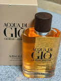 Giorgio Armani Acqua Di Gio Absolu for Men Eau de Parfum Travel Spray 15ml / 0.5 fl oz – Sealed