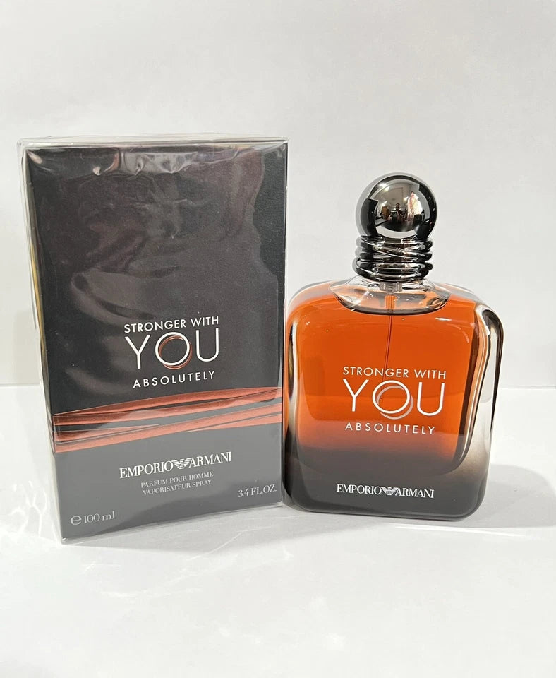 Emporio Armani Stronger With You Absolutely Eau de Parfum 3.4 oz / 100 ml – New in Box
