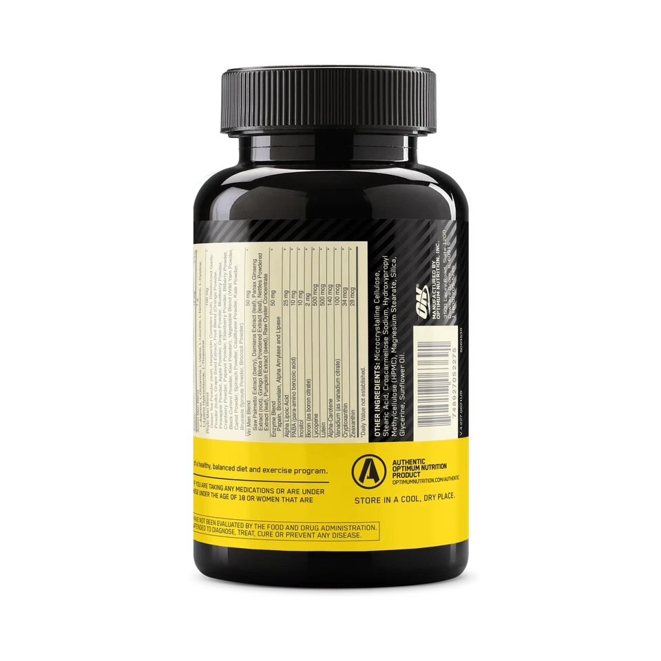 Optimum Nutrition Opti-Men Multivitamin – Men's Daily Multivitamin – 90 Tablets