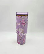 Stanley x LoveShackFancy Quencher – Happy Thoughts Rosa Beaux Purple – 40 oz