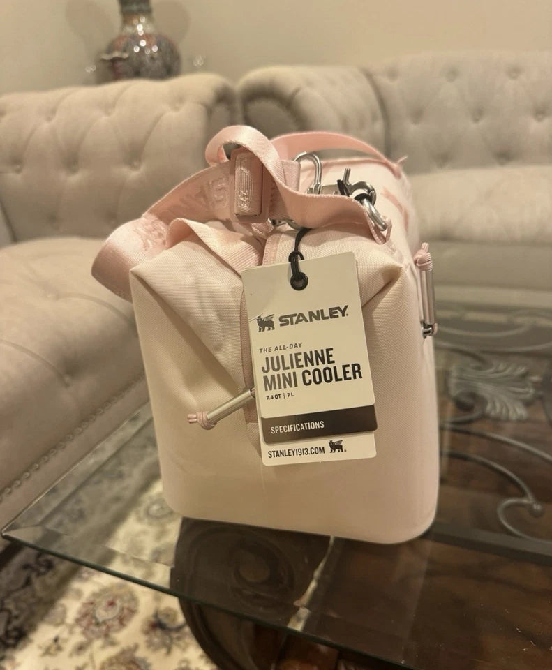 Stanley All Day Julienne Mini Cooler Bag 10 Can / 7.4 QT Capacity – Rose Quartz – Brand New – Free Shipping