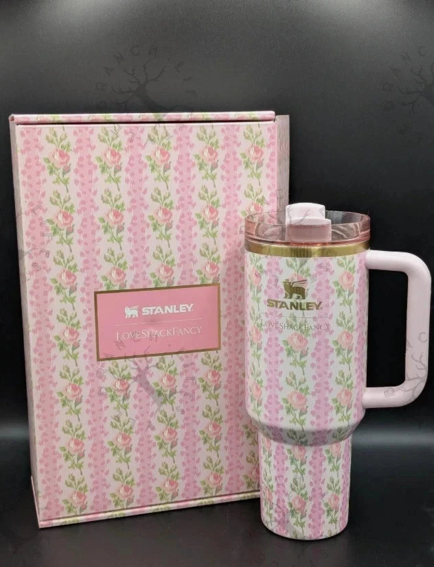 Stanley x LoveShackFancy Quencher 40 oz – Blooming Heirloom Edition – New
