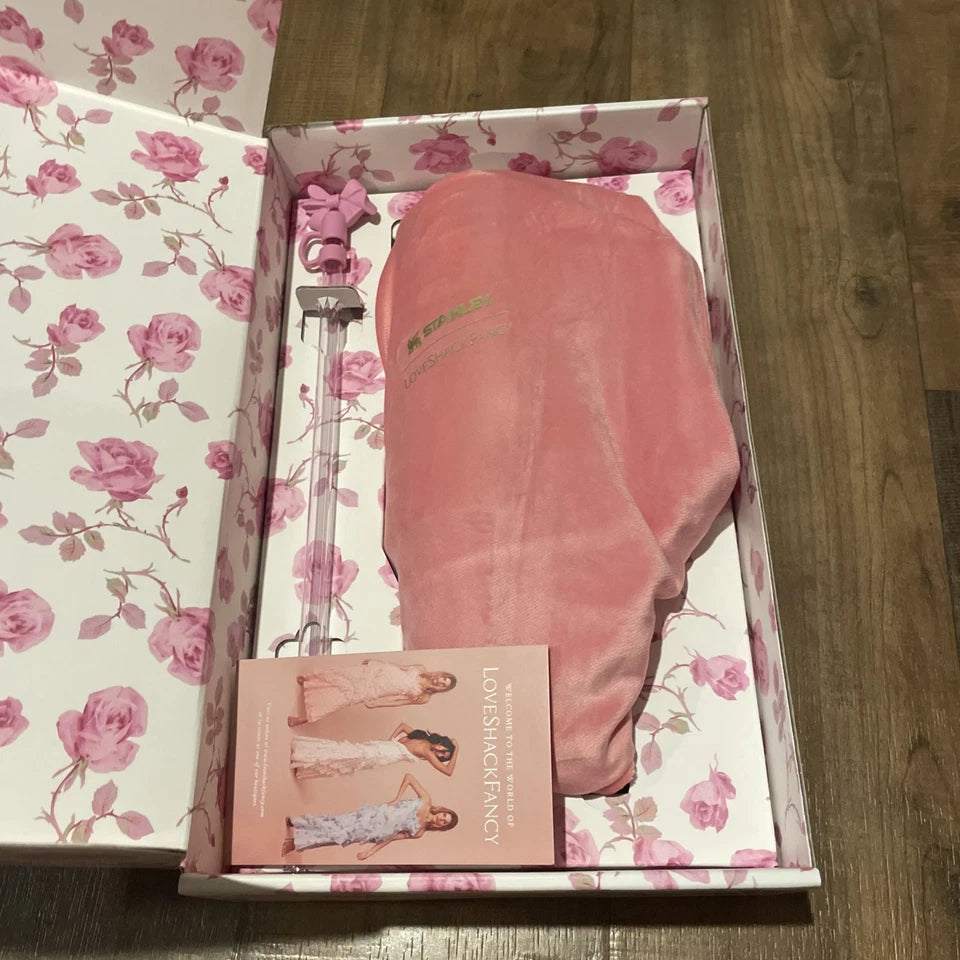Stanley x LoveShackFancy Ribbon Rosa 40 oz Quencher H2.0 FlowState Tumbler – New Authentic Limited Edition
