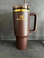 Stanley Chocolate Gold Quencher H2.0 FlowState Tumbler 40 oz – Limited Edition – Factory Sealed – New