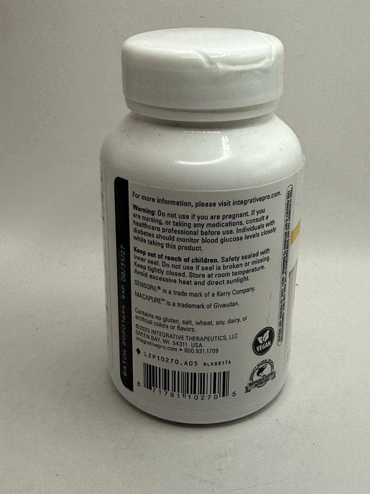 HPA Adapt Stress Resistance Complex Integrative Therapeutics 120 Capsules – Stress Support Supplement – New