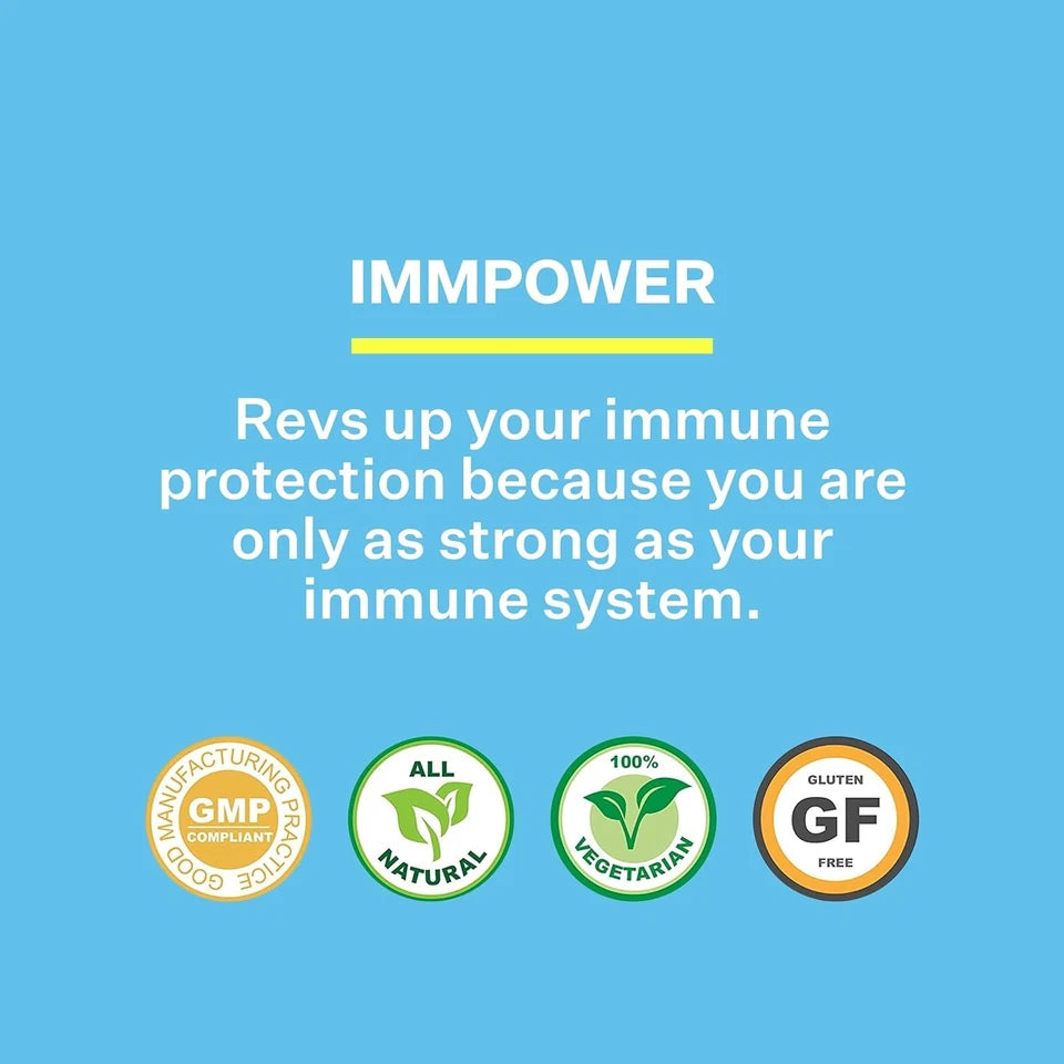 AHCC Immune System Support Herbal Supplement 500 mg 30 Capsules – Wellness Supplement – New