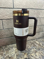 Stanley Chocolate Gold Quencher H2.0 FlowState Tumbler 40 oz – Limited Edition – Factory Sealed – New